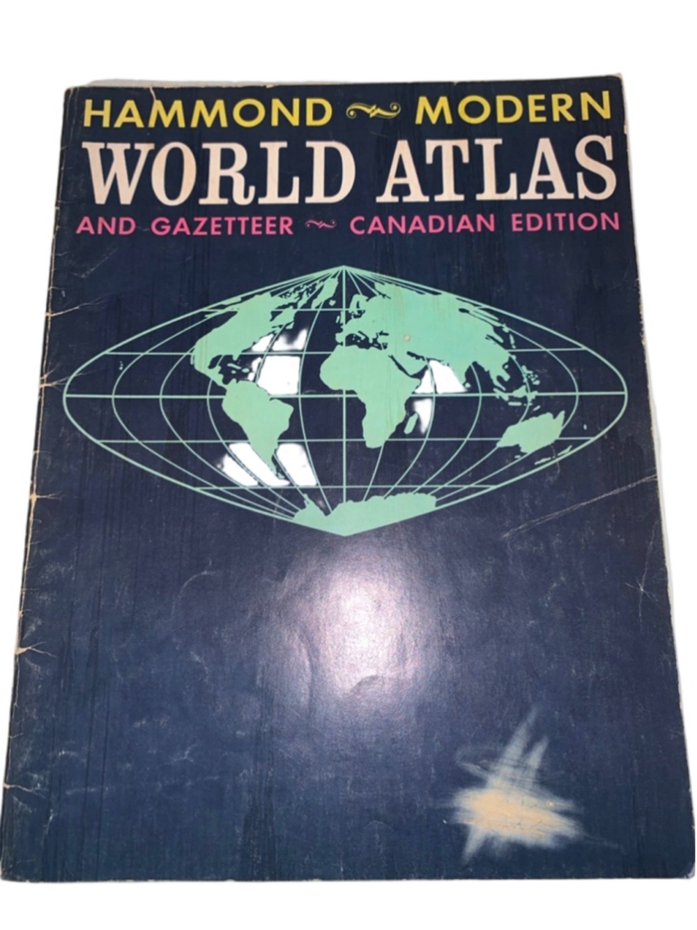 Hammond Modern World Atlas & Gazetteer Canadian Edition Blue Green One Size